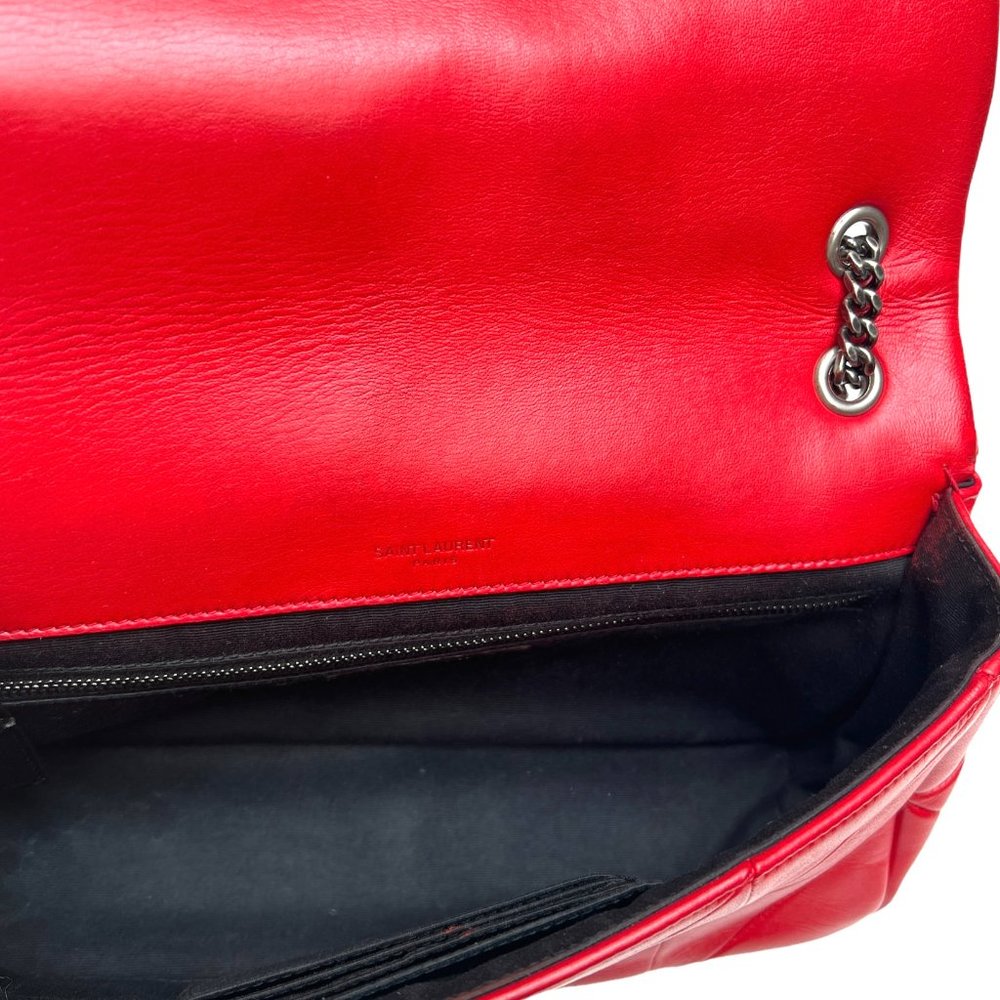 Red Jamie Leather Bag - Picture 8 of 11